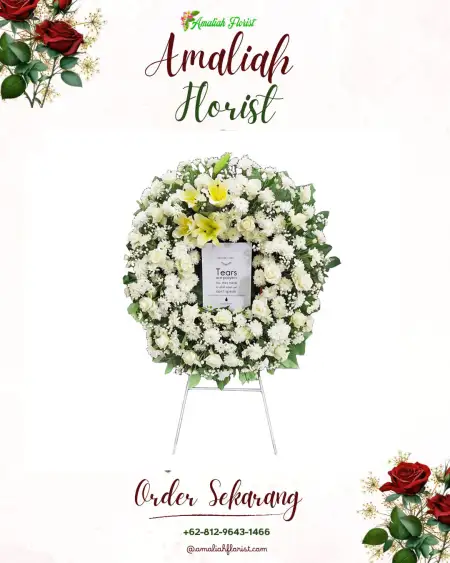 Krans Bunga Duka Damaran